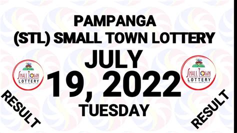 STL Pampanga Result July 2022 .